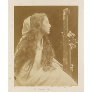 Julia Margaret Cameron - \'The Mourner\' (Mary Hillier), 1859