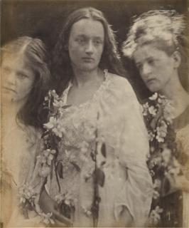 Julia Margaret Cameron - Three King\'S Daughters Fair (Mary Peacock, Annie Chinery Cameron, And Emily Peacock)