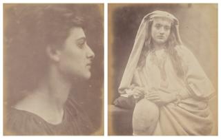 Julia Margaret Cameron - Two portraits of Women, c.1860s