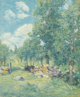 Julian Alden Weir - A Bit Of New England