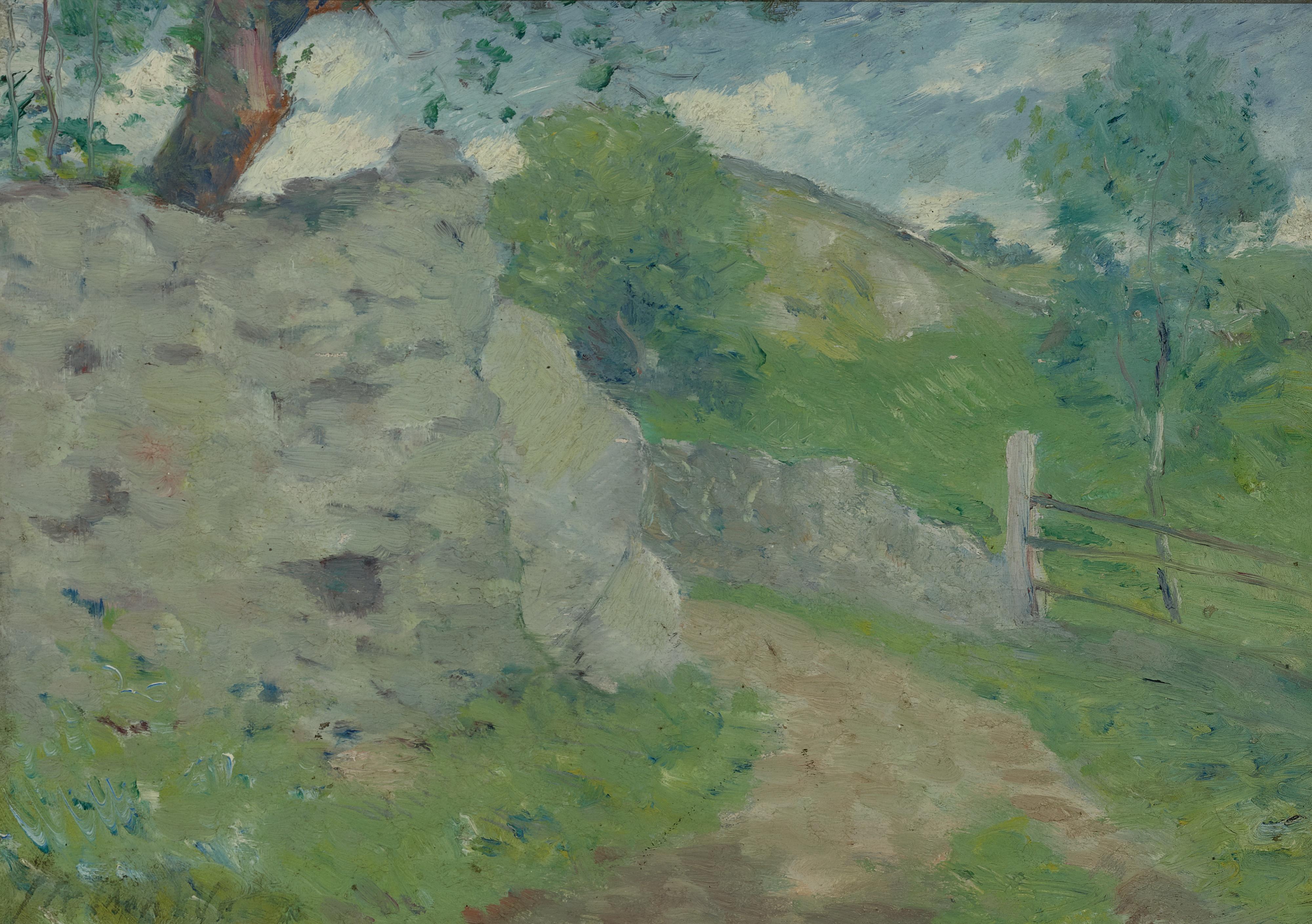 Julian Alden Weir - A French Country Lane