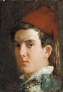 Julian Alden Weir - A Youth (Self-Portrait)