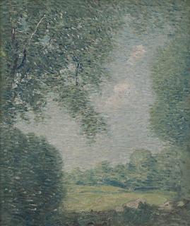 Julian Alden Weir - Overhanging Trees