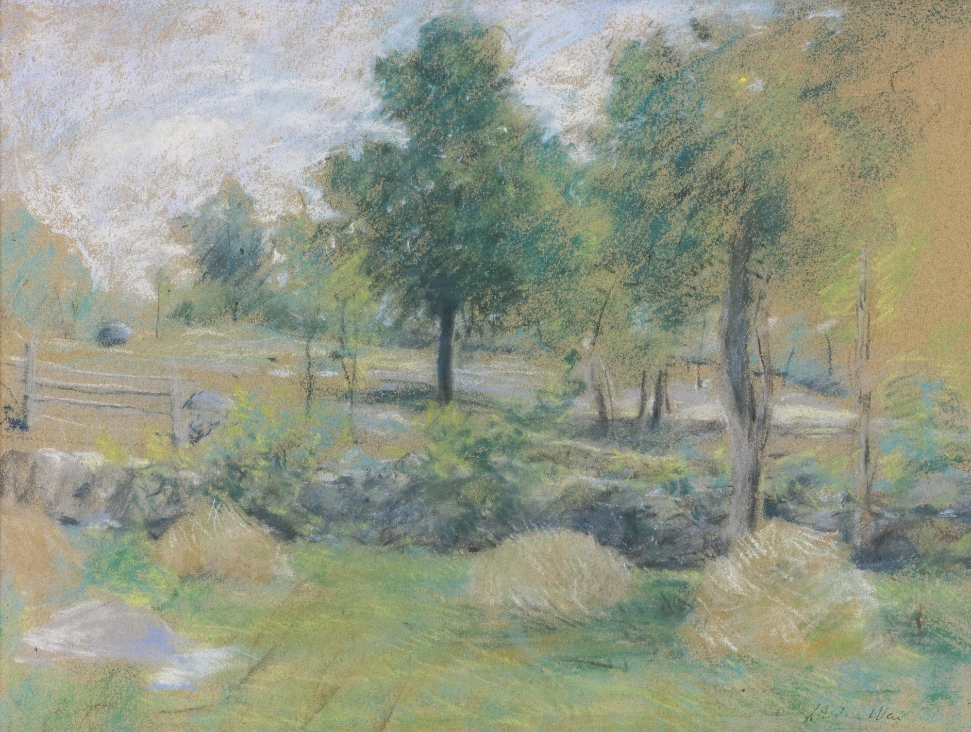 Julian Alden Weir - Springtime, Connecticut