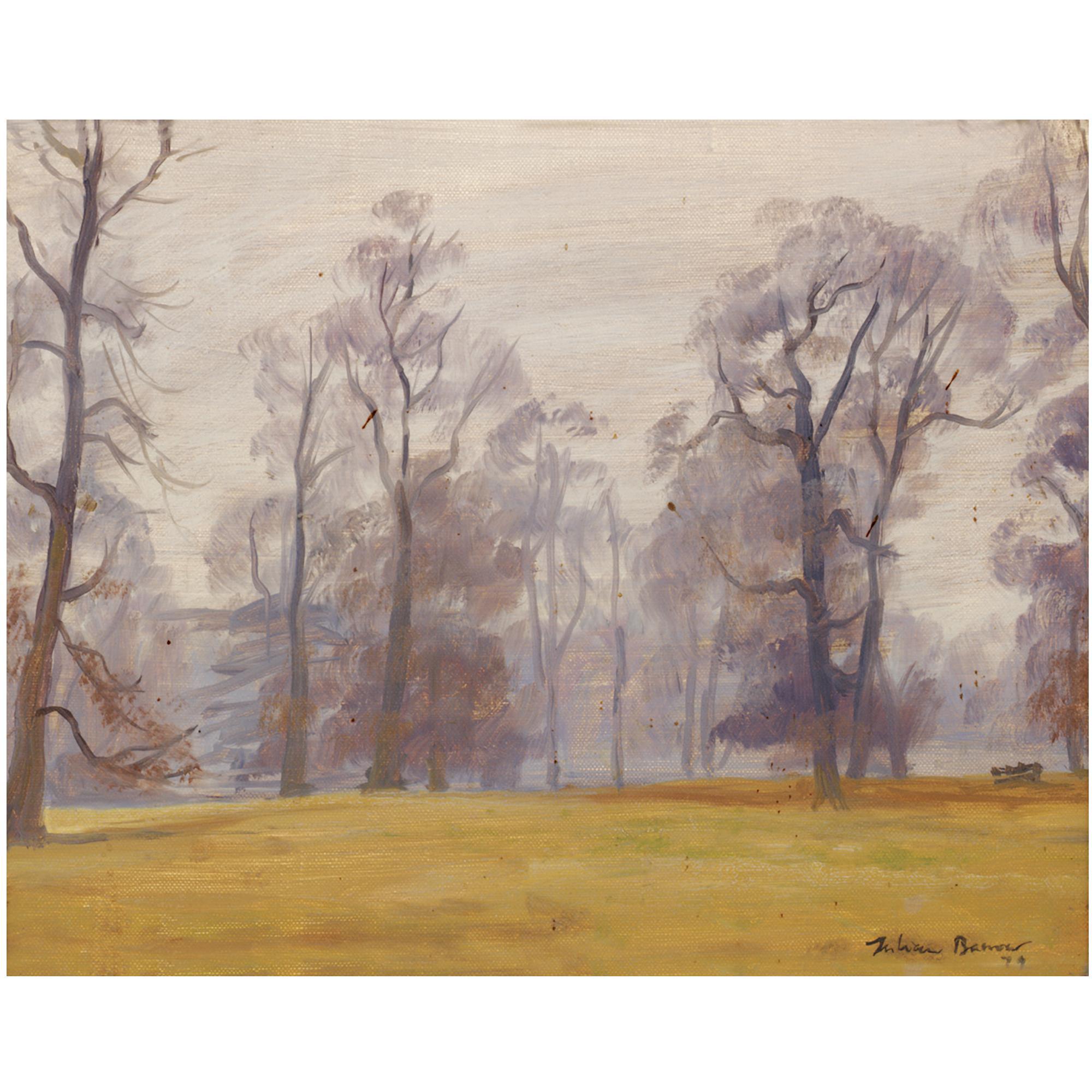 Julian Barrow - Lime Trees In The Park At Boughton