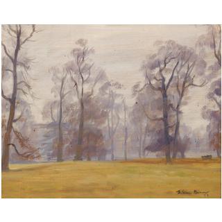 Julian Barrow - Lime Trees In The Park At Boughton