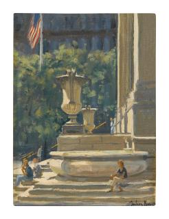 Julian Barrow - Main Entrance, New York Public Library