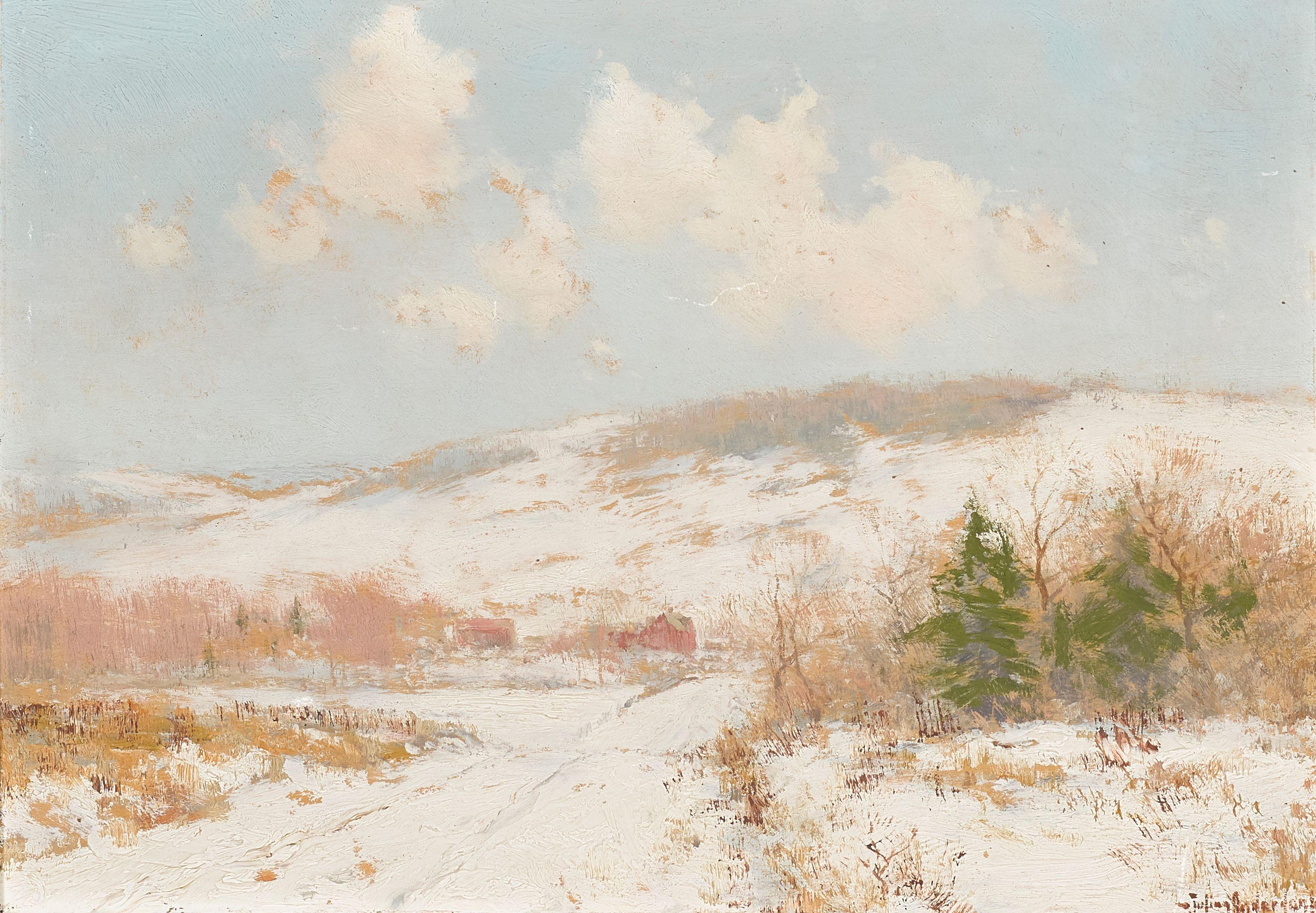 Julian Onderdonk - Winter Morning, Sullivan Co. N.Y.