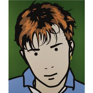 Julian Opie - Damon, Singer