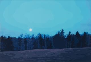 Julian Opie - Eight Landscapes