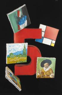 Julian Opie - Five Old Masters