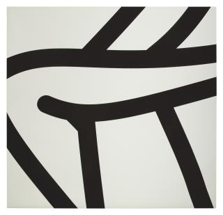 Julian Opie - Flocked Painting 6