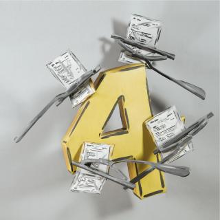 Julian Opie - Four Parking Tickets