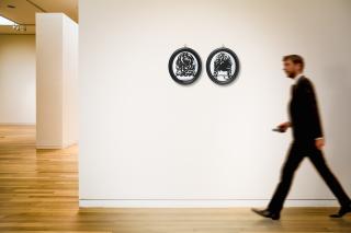 Julian Opie - Luc and Ludivine Get Married (C. 122)