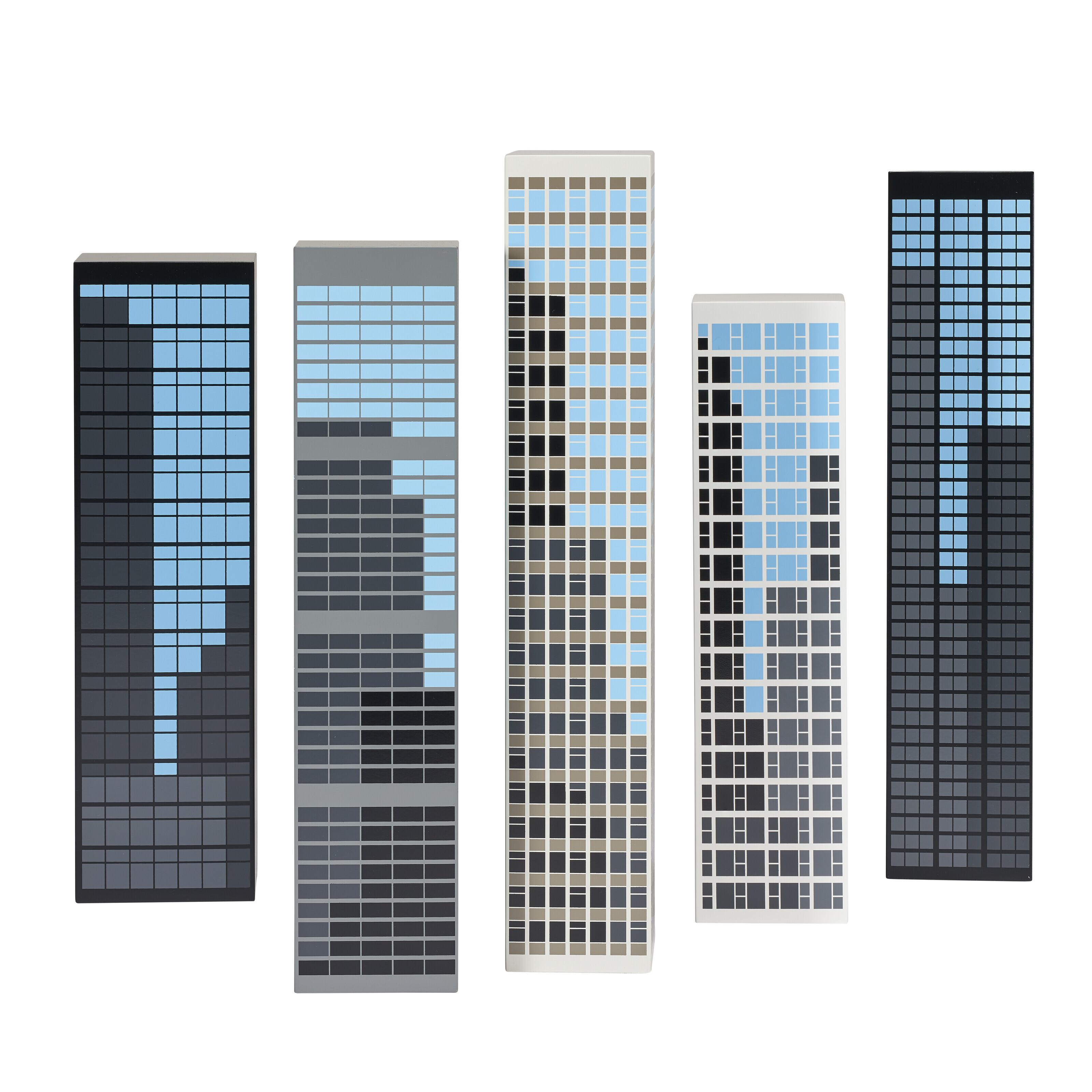 Julian Opie - Modern Towers 1