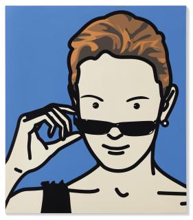 Julian Opie - Monique - businesswoman-housewife 08