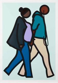 Julian Opie - New York Couple 6