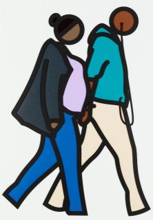 Julian Opie - New York Couple #6