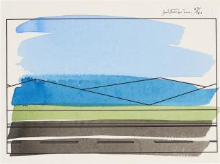 Julian Opie - Roadscape (Cristea 22)