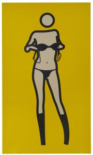 Julian Opie - Sara Gets Undressed, 17