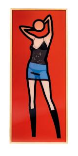 Julian Opie - Sara gets undressed