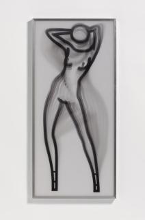 Julian Opie - Shahnoza dancing naked