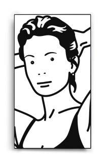 Julian Opie - This Is Monique