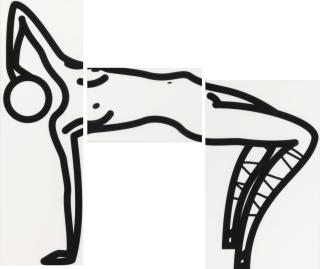 Julian Opie - This Is Shahnoza In 3 Parts. 1. (Cristea 127)