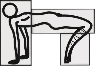 Julian Opie - This Is Shahnoza In 3 Parts. 3. (Cristea 129)