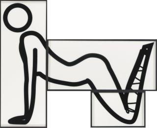Julian Opie - This Is Shahnoza In 3 Parts. 7.
