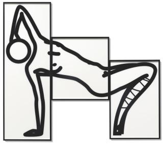 Julian Opie - This Is Shahnoza (In 3 Parts) No 6.