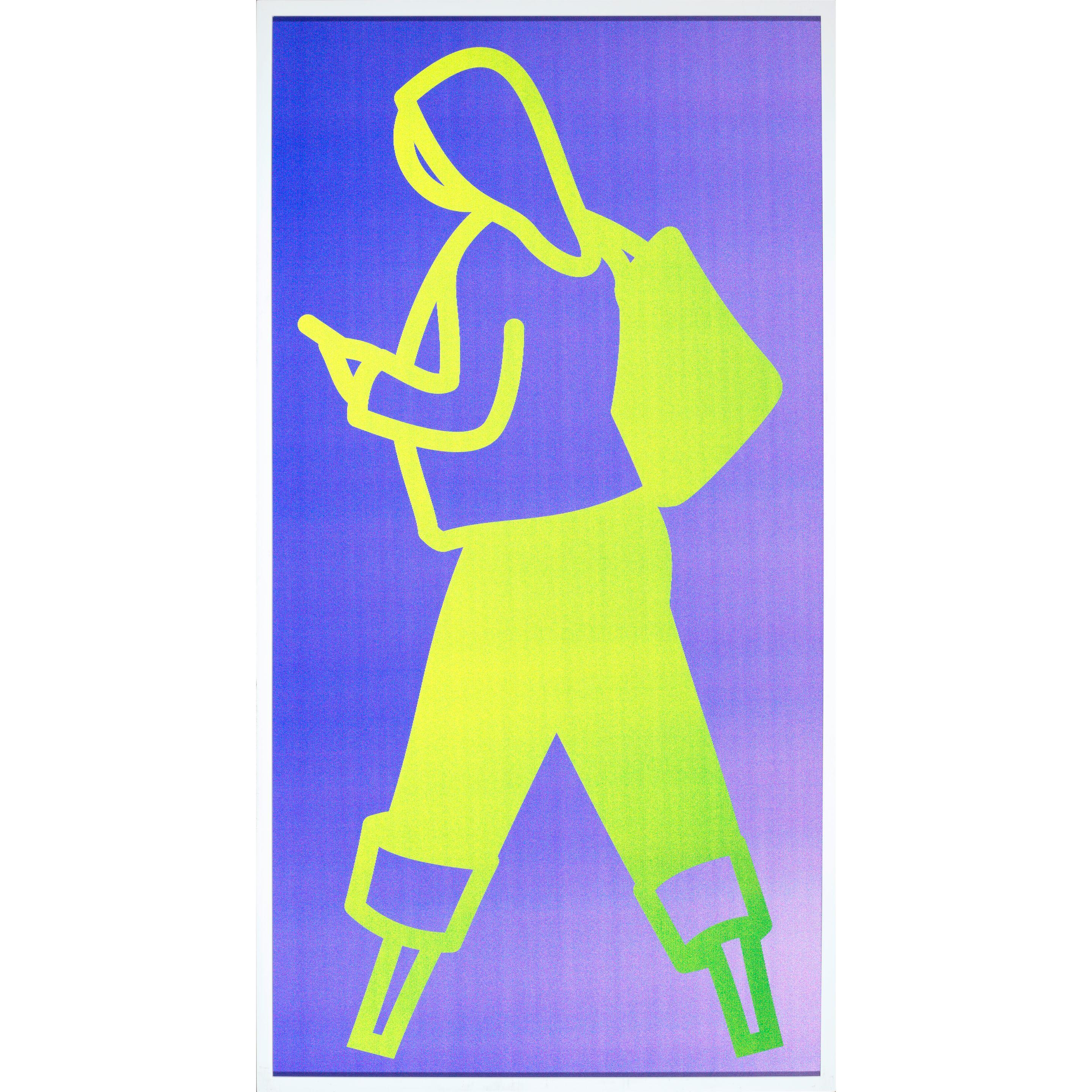 Turnups, from Crossings by Julian Opie Art.Salon