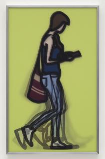 Julian Opie - Waitress, from \'Walking in London\'