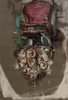 Julian Schnabel - Untitiled (The Throne)