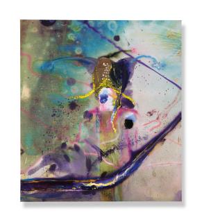 Julian Schnabel - Untitled (Chinese)