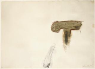 Julian Schnabel - Untitled (Drawing from the French Cinema)