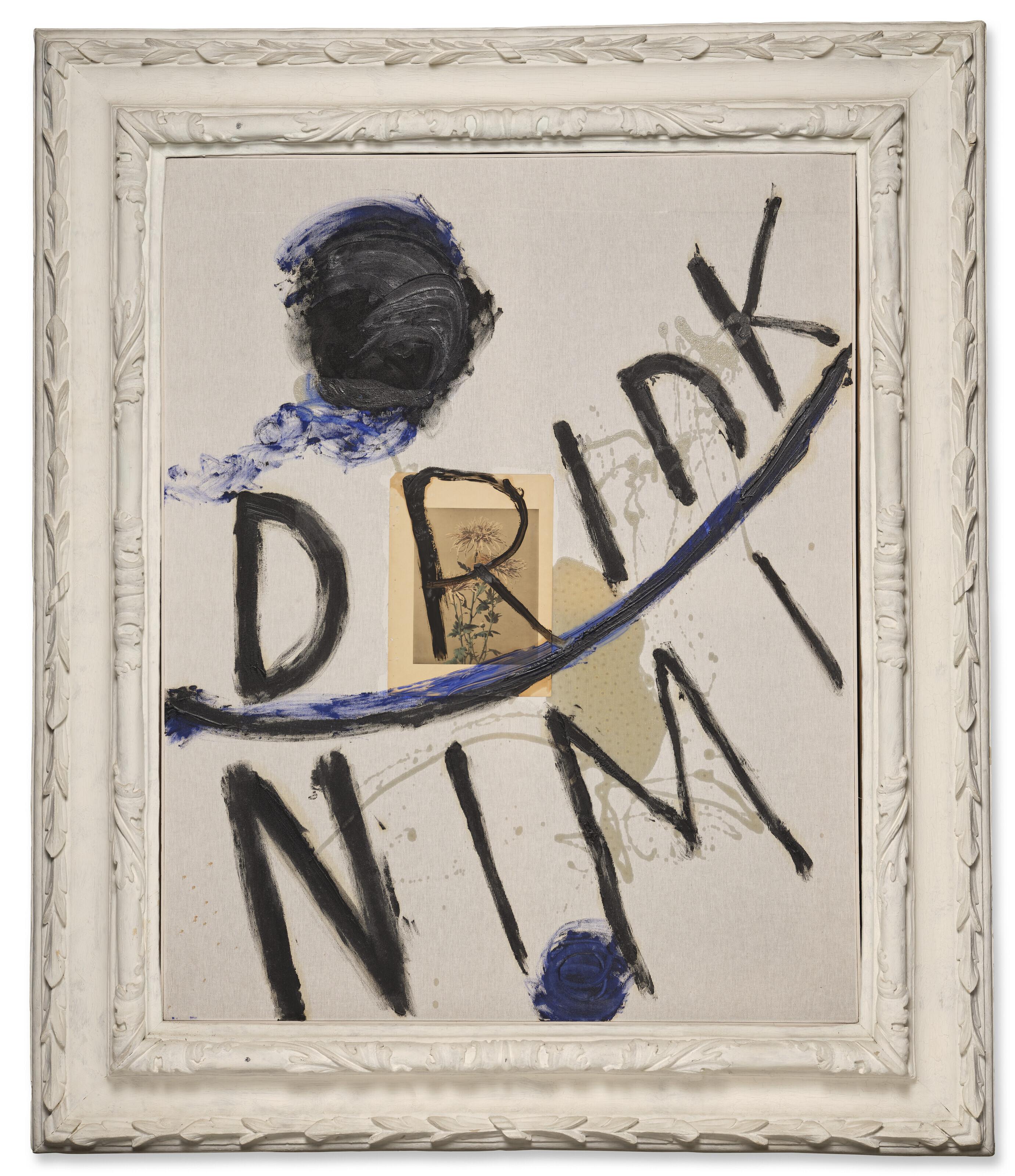 Julian Schnabel - Untitled (Drink Nimi)