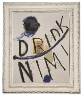 Julian Schnabel - Untitled (Drink Nimi)
