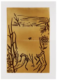 Julian Schnabel - Untitled, from BAM I: Brooklyn Academy of Music 125th Anniversary Portfolio