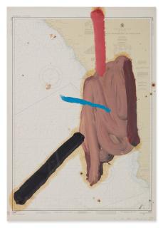 Julian Schnabel - Untitled: From Navigation Drawings