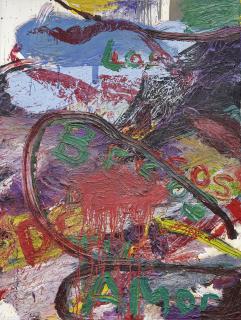 Julian Schnabel - Untitled (Los Besos De Tu Amor)