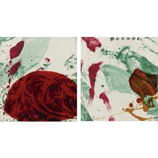 Julian Schnabel - Untitled, Two Works