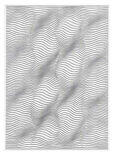 Julian Stanczak - Opposing In Light - White, 2002