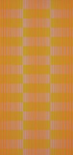 Julian Stanczak - Resonance In Orange