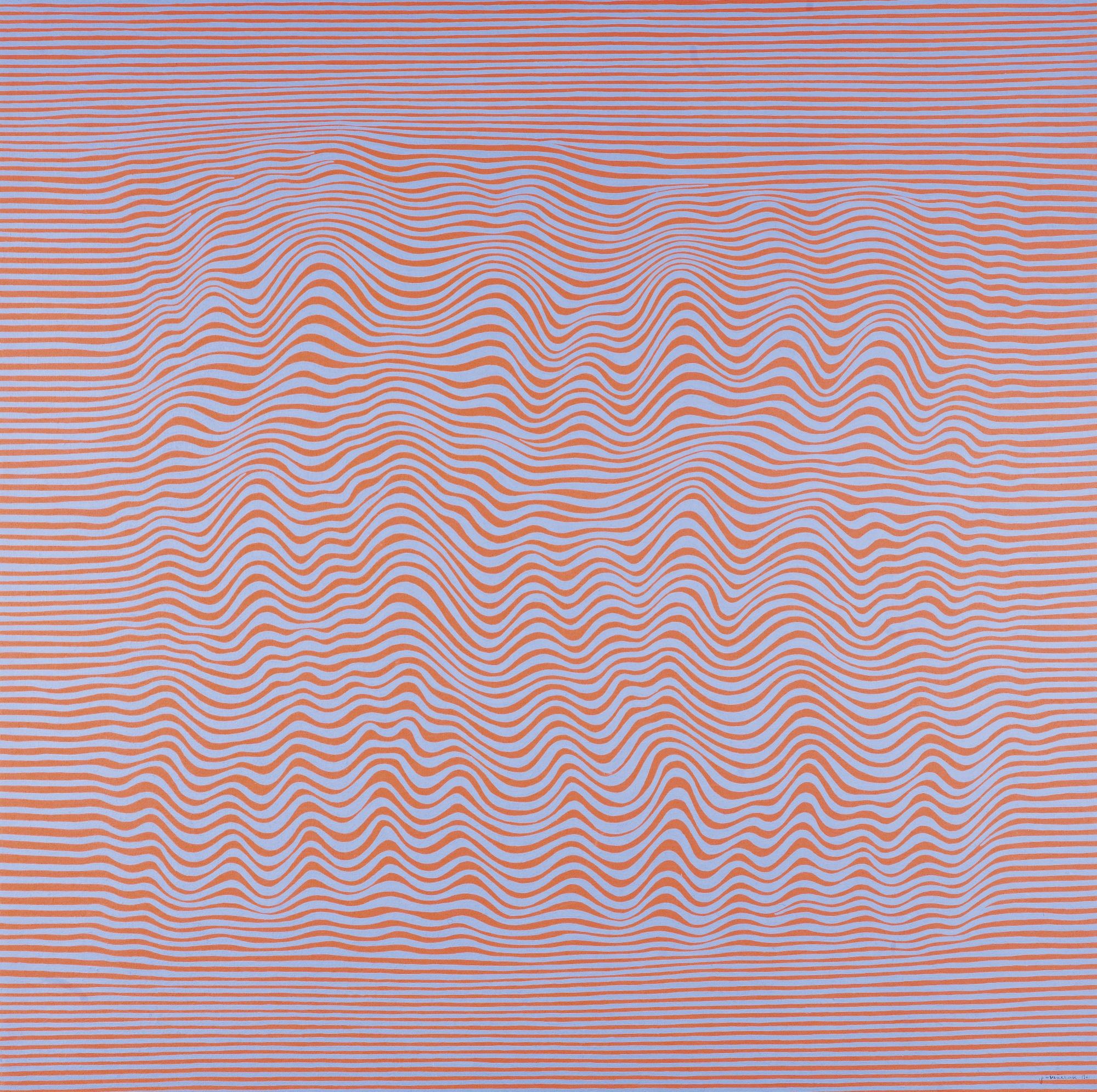 Julian Stanczak - Undulating Currents