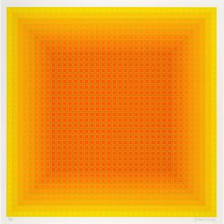 Julian Stanczak - Yellow Filtration