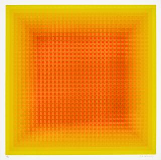 Julian Stanczak - Yellow Filtration