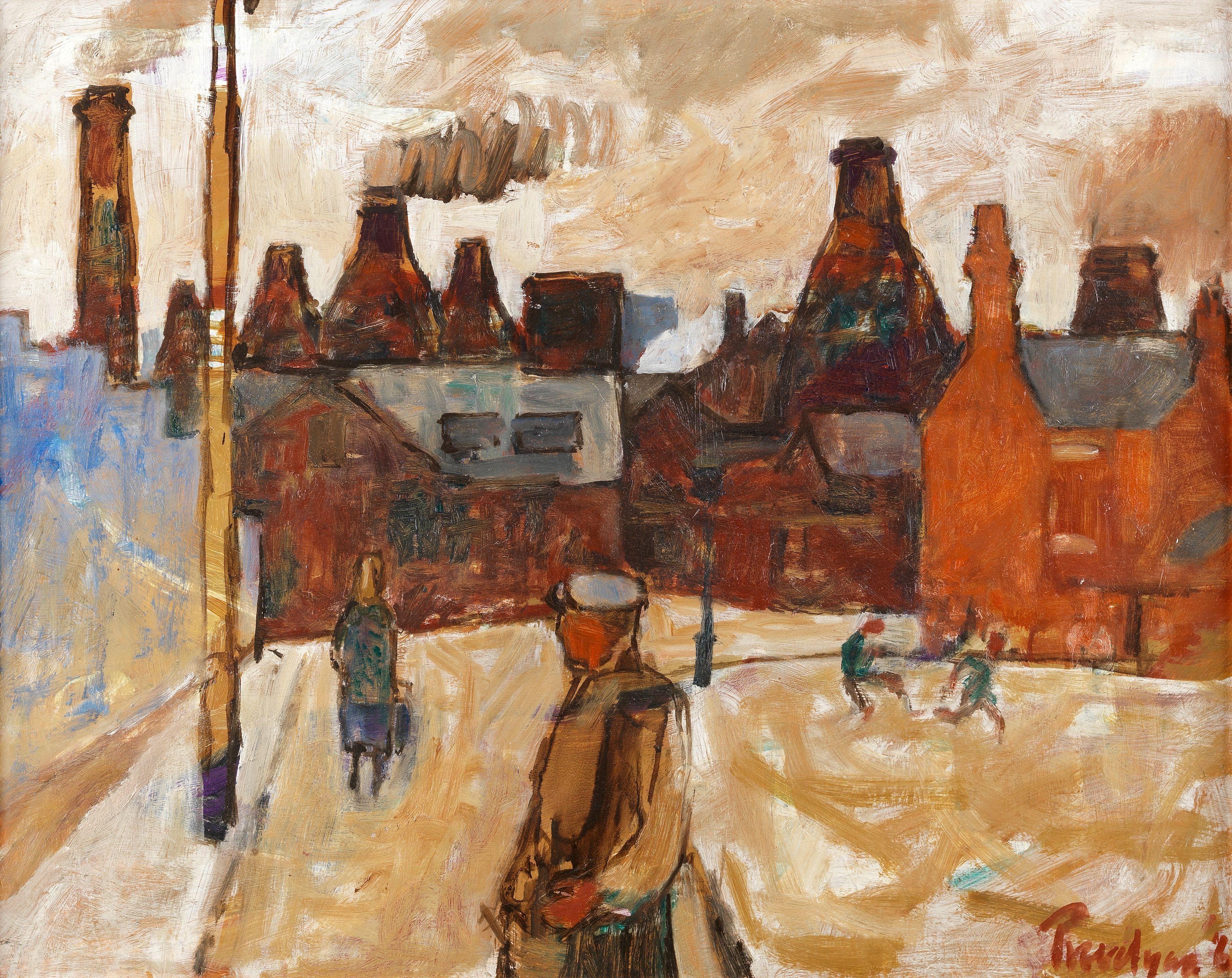 Julian Trevelyan R.A. - Burslem, Stoke-on-Trent