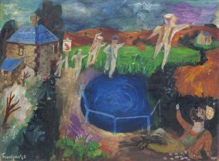 Julian Trevelyan, R.A. - Home From The Pub