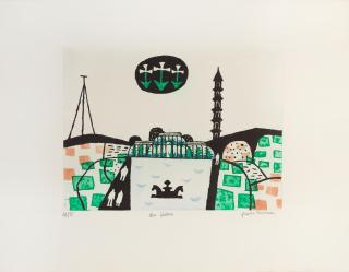 Julian Trevelyan R.A. - Kew Gardens; Richmond Park, from London Parks